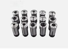 15 Pc 5C Round Collet Set Fractional 1/8&quot; to 1&quot; High Precision Lathe 15 ... - $52.06 CAD