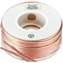 Cable 100Ft 16-Gauge Audio Stereo Speaker Wire Cable, 100 Feet, 30.48 Me... - £20.35 GBP