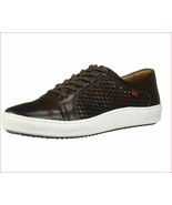 MARC JOSEPH NEW YORK Men&#39;s Leather Made in Brazil Luxury Lace-up Weave D... - $71.65