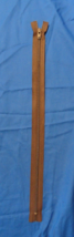 NEW MILITARY GRADE BROWN YKK ZIPPER LENGTH 20.5" INCHES - $7.91