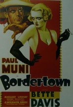 Bordertown (2) - Paul Muni / Bette Davis - Movie Poster Framed Picture - 11 x 14 - $32.50