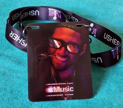 ONE (1) - USHER - SUPER BOWL LVIII HALFTIME SHOW LANYARD PIXMOBS - OFFIC... - £11.03 GBP