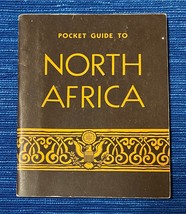 US Army Pocket Guide To North Africa War &amp; Navy Department Vtg 1943 WWII... - £14.47 GBP