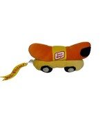 Oscar Mayer Wiener Mobile Hot Dog 7&quot; Plush Bean Bag Toy w/Tags Just Whistle - $18.04 CAD