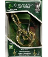 Hanayama Level 2 Cast Metal Brain Teaser Puzzle - Harmony Japanese - $26.88 CAD