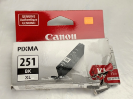 Genuine Canon CLI-251XL Black Ink Tank for PIXMA MG6620 MG7520 MX922 iP8720 - $11.86