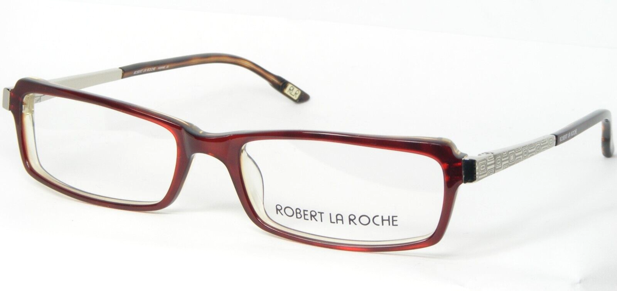 ROBERT LA ROCHE Vienne RLR638-04 Cereza Rojo/Pálido Oro Gafas 53-17-130mm - $58.40