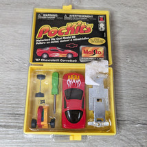 Maisto Poc-Kits &#39;97 Chevrolet Corvette 1/64 Pull-Back Kit - New in Package - £7.82 GBP