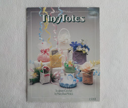 tiny totes crochet book, crochet pouches, crochet gift bags, lacework cr... - $7.50