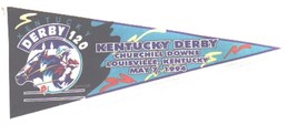 1994 - 120th Kentucky Derby 30&quot; Pennant in MINT Condition - GO FOR GIN - $30.00