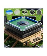 Portable Electric Mahjong Table w/ 144 Magnetic Tiles Auto Shuffling Mah... - $926.67