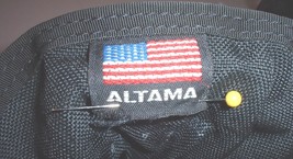 Altama black nylon &amp; leather hot-weather boots 11 Narrow; Vibram sole - £31.97 GBP