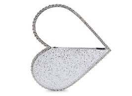 Heart-shaped Leather Women Party Clutch Bag Purses and Handbags Evening Bag Fema - £45.08 GBP