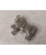Vtg Diamente / Marcasite &#39;3 Marching Horses / 3 Circus Horses &#39; Brooch - $1,156.88 MXN