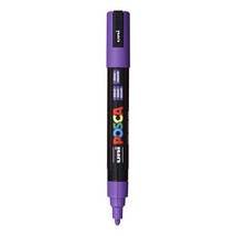 Uni Posca Marker with Bullet Tip PC5M - Violet - £11.38 GBP