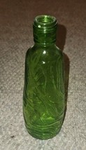 Vintage Green Gallo Wine Embossed Swirl Bottle 7.5 Inches Tall - £9.01 GBP