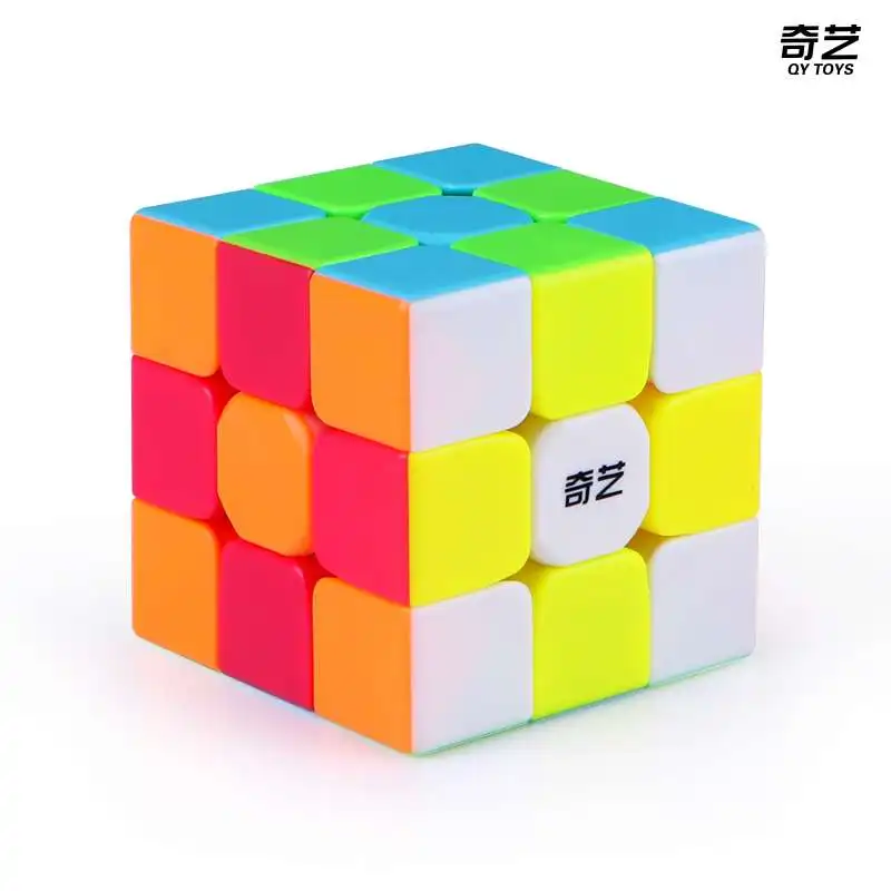 Play QiYi Warrior S A Cube 3x3x3 Colorful Stickerless speed cube antistress Educ - £23.10 GBP