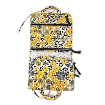 ❤️ VERA BRADLEY Go Wild Hanging Travel Toiletry Organizer Black Yellow Cheetah - £14.60 GBP