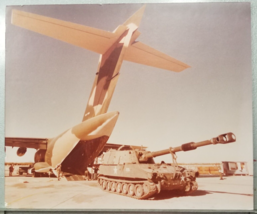 McDonnell Douglas YC-15 Unloading M-109A1 Marines Large Foam Board 1970s - $18.95