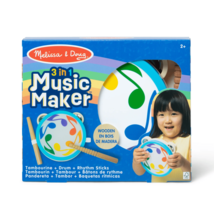 Melissa &amp; Doug 3-in-1 Wooden Music Maker - $12.60