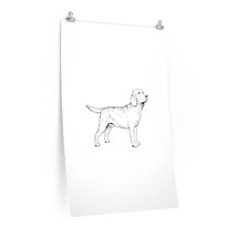 Labrador Retriever Premium Matte vertical posters - £8.66 GBP