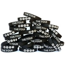 50 of THE FOUR Wristbands - Religous Inspiration Gospel Message Bracelet... - £31.63 GBP