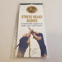 Lion Brand Yarns Blue Medium Orthopedic Stress Relief Gloves (One Pair) Usa Made - $15.99