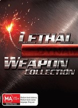 Lethal Weapon 1, 2, 3 &amp; 4 Movie Collection DVD | Mel Gibson | Region 4 - £11.99 GBP