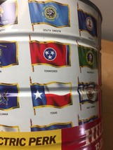 Vintage 1970 Hills Bros "Flags of the Fifty States" Coffee Can image 5