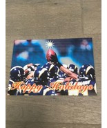 1999 San Diego CHARGERS STH Team Issued Christmas Card Leaf Jim Harbaugh... - $30.00