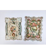 2x Victorian 1890&#39;s Paper Lace Valentines Card Multi-Layered  Love Frien... - £23.25 GBP