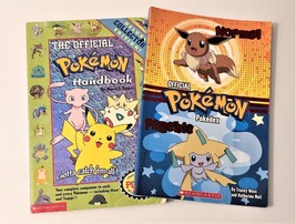 The Official Pokémon Handbook 1999 &amp; Pokémon Pokedex Lot of 2 Books - £7.97 GBP