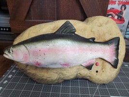 Vintage Travis the Singing Trout Big Mouth Rainbow not working gemmy ind... - £7.76 GBP