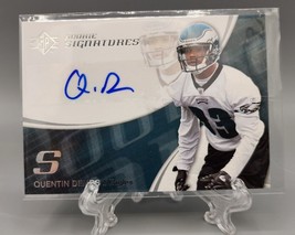 2008 SP Authentic Retail Rookie Autograph Quintin Demps Eagles UTEP Quentin - £6.73 GBP