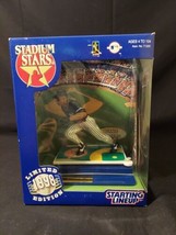 1998 Starting Lineup Stadium Stars Bernie Williams New York Yankees Mlb Figure - $12.59