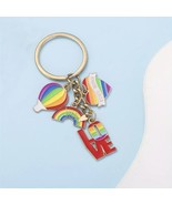 Rainbow  Charm Keychain,  Key Chain Pride LGBTQ, Buy 1 get 1 at 50% - $128.80 MXN