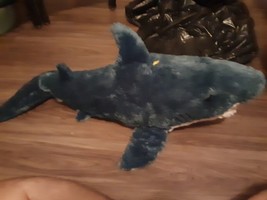 Animal Den Shark 29.5 Inch Blue Stuffed Animal Plush Toys Toddler Dolls ... - £19.53 GBP