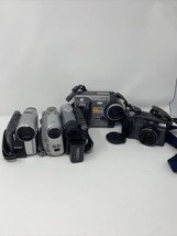 sony handycam lot of 5 for fix/parts - £86.79 GBP