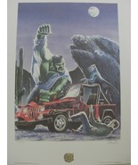 GRAHAM NOLAN LIMITED EDITION &quot;DESERT ENCOUNTER&quot; SIGNED HULK PRINT # 2412... - $25.08 CAD