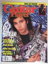 Guitar Player Magazine Nov 89 Joe Satriani John L Hooker Doobies Reeves Gabriels - £3.86 GBP