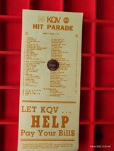 HIT PARADE Top 30 chart KQV radio Pittsburgh Jan 9 1970 - $19.98