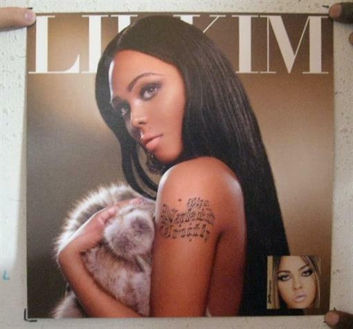 Lil Kim Affiche Album Promo The Naked Truth Tatouage Côté Shot Avec Four... - $26.99