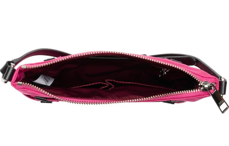 Marc Jacobs Preppy Swing Nylon Flat Crossbody Bag ~NWT~ Hot Pink Item image 5