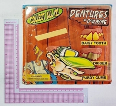 Vintage Vending Display Board Dentures by D&#39;Wayne 0428 - $29.99