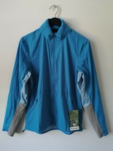 NWT LULULEMON SEAWHEEZE Blue Ultra Light Stowable Hoodie Active Jacket M... - £193.39 GBP