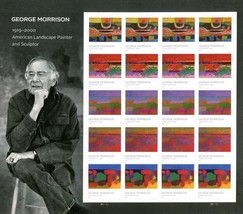  2022 - Paintings by George Morrison - Sheet of 20  - £12.39 GBP