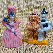 The Wizard of Oz Good Witch Glinda Cowardly Lion Tin Man Salt &amp; Pepper S... - £27.21 GBP