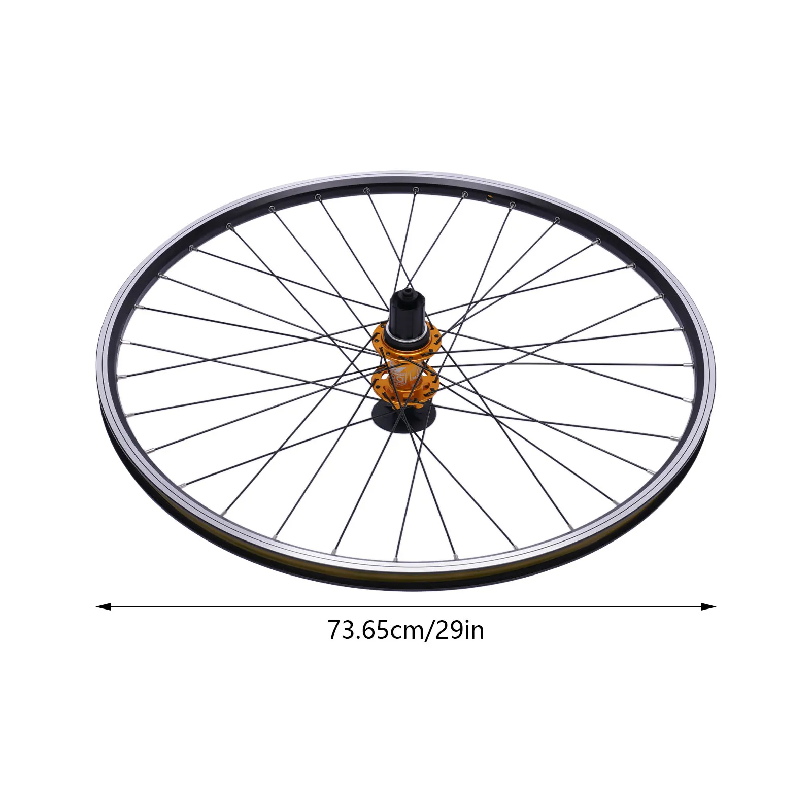 2x MTB Bike Wheelset 29&quot; Bicycle Front and Rear Wheels Disc ke Freewheel... - £163.96 GBP