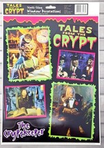 Tales From the Crypt Window Decor The Cryptkeeper VTG Horror Halloween VTG Cling - £10.30 GBP