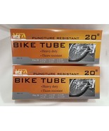 2 NEW Bike Bicycle Tube Tubes 20 x 2-1/8&quot; (1.75 thru 2.125) Puncture Res... - €13,55 EUR